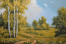 Гобелен "Родной пейзаж"