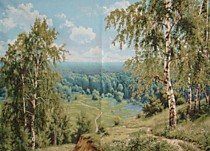 Гобелен "Березовая долина"